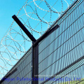 Powder Coated Prison Mesh Anti Climb Grille Fence High Security Fence.